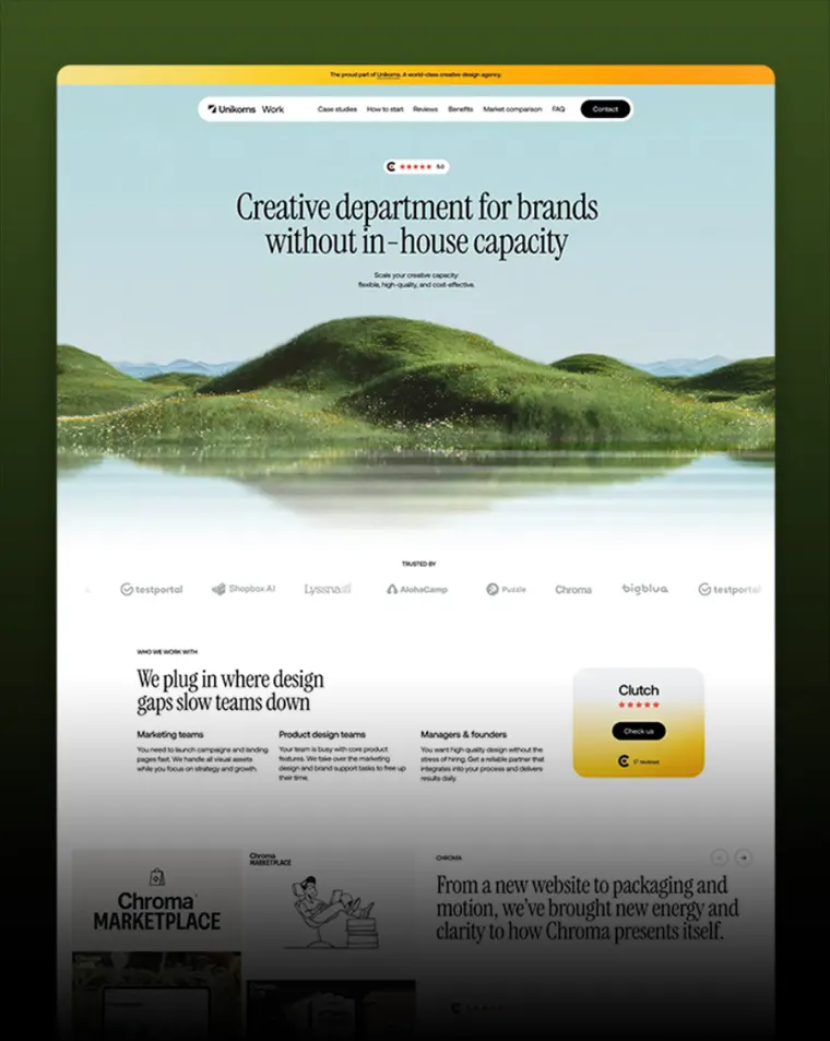 Landing page de campaña