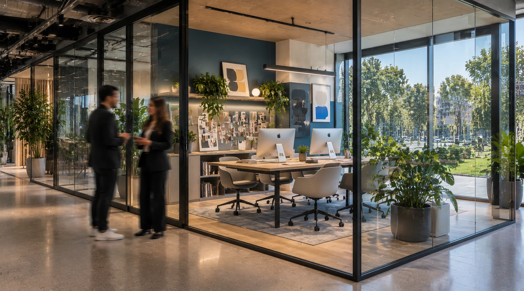 Interior de la oficina de Fixlab